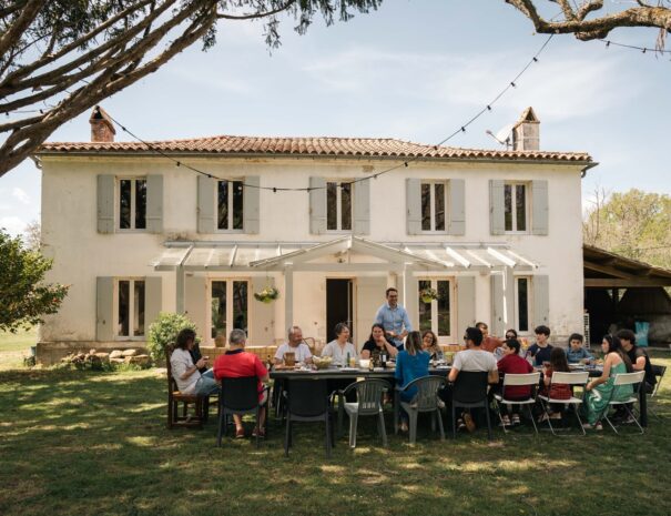 Entre Chênes et Pins - Repas famille